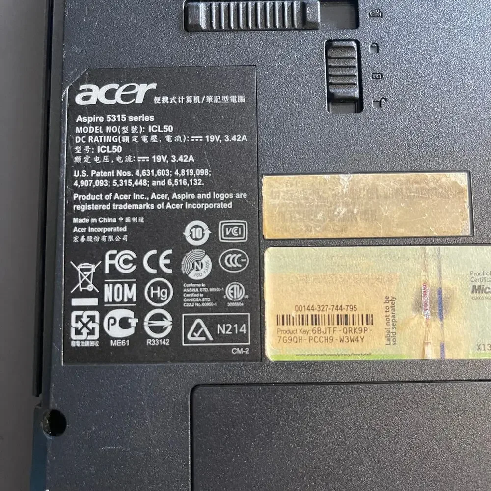 Acer parts only